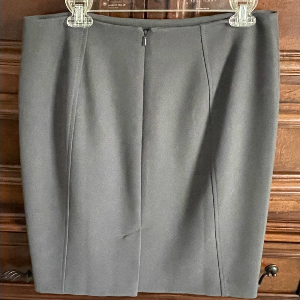 Halogen Charcoal Gray Pencil Skirt, Size 10 - Picture 3 of 5